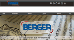 Desktop Screenshot of graveurberger.de