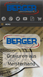 Mobile Screenshot of graveurberger.de